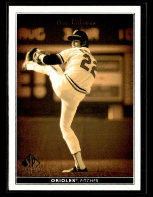 2002 SP Legendary Cuts #46 Jim Palmer Card Baltimore Orioles - Image 1 of 2