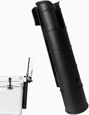 Swess Cooler Fishing Rod Holder Attachment for Coolers with Tie-Down 1, black 