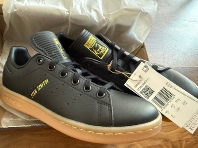 Adidas Stan Smith J Gr. 37 1/3 Black II0009 Schuhe Sneaker schwarz/gold