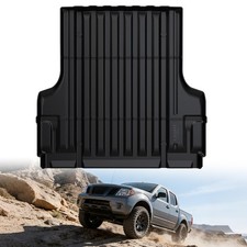 Black Truck Bed Mat For 2005-2021 Nissan Frontier Crew Cab 5ft Short Bed Liner Black Truck Bed Mat For 2005-2021 Nissan Frontier Crew Cab 5ft Short Bed Liner