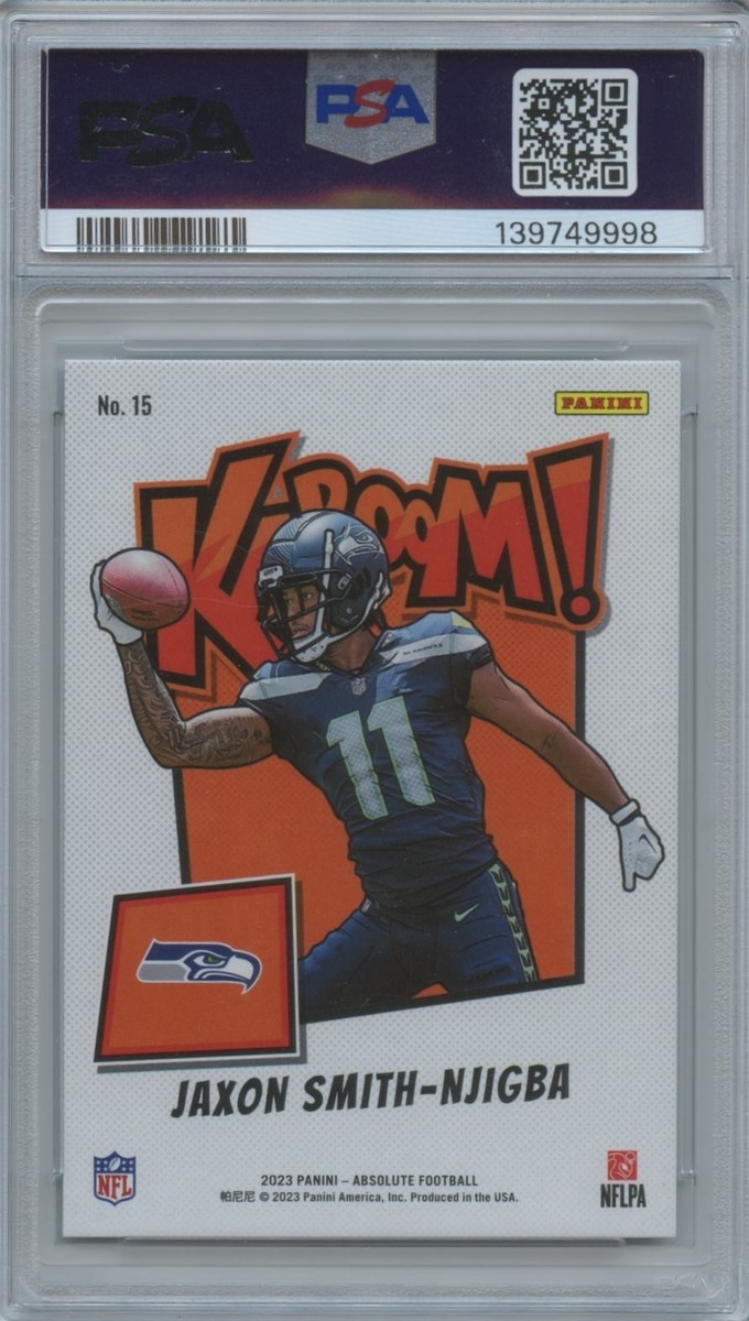 Jaxon Smith-Njigba 2023 Absolute KABOOM! Rookie SSP CASE HIT