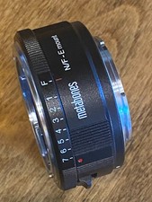 Metabones N/F-E Mount Lens Adapter - Nikon F ...