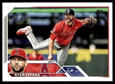 2023 Topps Ryan Tepera Los Angeles Angels #375