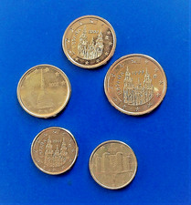 Lot EURO de 1 -2 - 5 centimes …