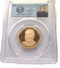 2013-S $1 William H. Taft Presidential Dollar - PCGS PR70 DCAM