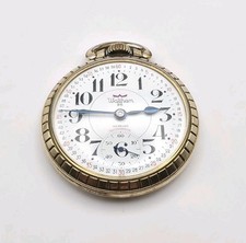 Vintage Waltham 25 Jewels Railroad 10K RGP Mechanical Pocket Watch