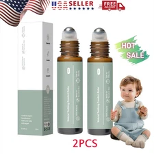 2PCS MAMA'S Teether Baby Teething Oil Roller, All Natural Teething Relief Roller