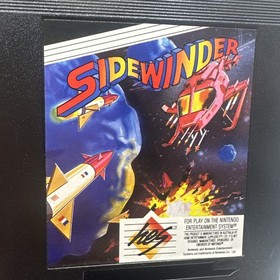 Sidewinder &bull; Nintendo NES Game (1989) PAL &bull; Flat Cartridge Only &bull; HES H.E.S