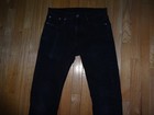 Levi's Original 502 Regular Fit Straight Leg Men's Back Jeans 30 x 32 Blk Denim — photo 5