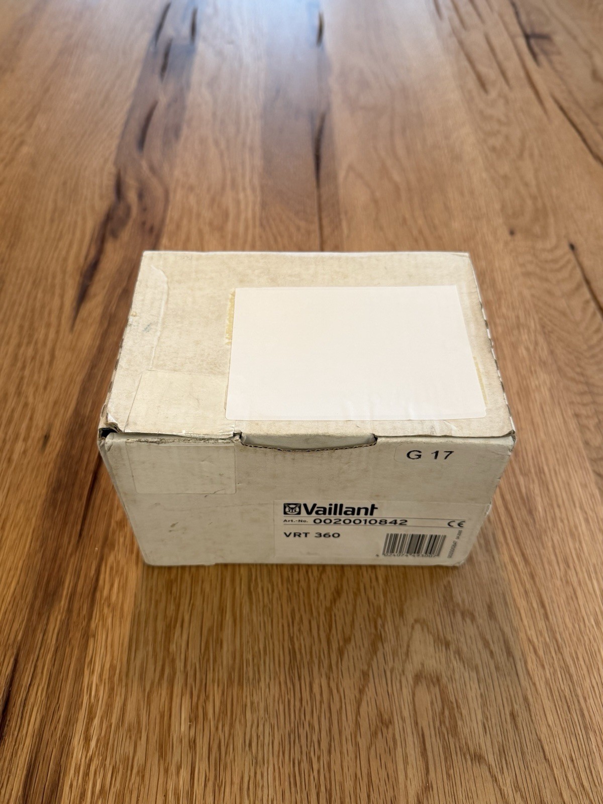 Vaillant VRT 360 0020010842 7 Day 24 Hour Programmable Room Thermostat - New
