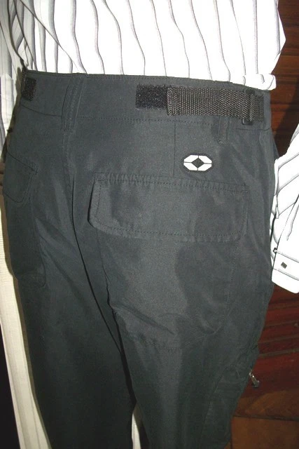 Pantalon polyester noir The No Fear Evolution S 40 multi poches taille réglable - Photo 4/4