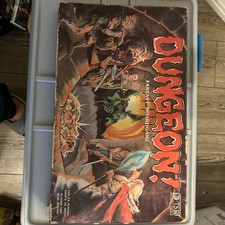 Dungeon Fantasy Board Game TSR Wizards Monsters Treasure - 1981