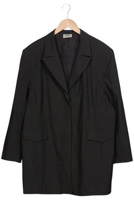 Ulla Popken Mantel Damen Jacke Parka Gr. EU 60 Grau #4luxm9q