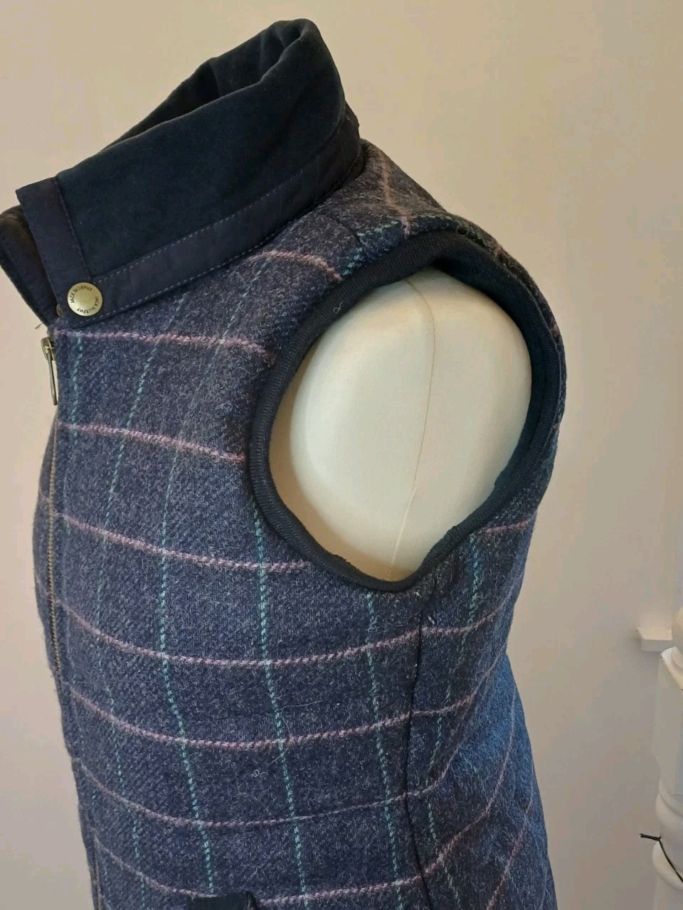 Jack Murphy Moon Tweed Gilet Size 10 Excellent Condition Multicoloured. JM4 image 6