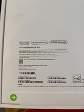 14-inch MacBook pro m5 chip 2025 unopened 512gb