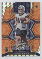 2022 Panini Mosaic Rookies Reactive Orange Mosaic Prizm Jake Ferguson #364 uk2