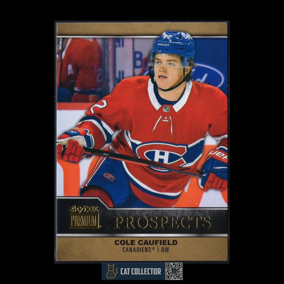 2021-22 SkyBox Metal Universe COLE CAUFIELD #PP-1 Premium Prospects Rookie RC - Image 3 of 4