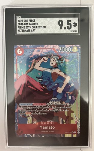 Yamato (Alternate Art) graded SGC 9.5 for sale on eBay