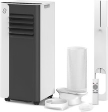 7000 BTU Portable Air Conditioner 4-in-1 AC Unit Cooling Dehumidifier Fan