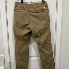 Vuori The Rise The Shine Drawstring Waist Men Pants Size Medium Brown