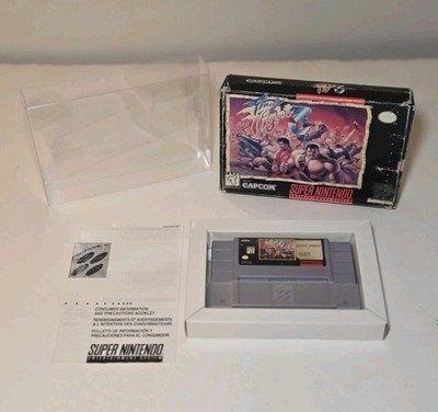 Final Fight 3 SNES Super Nintendo Authentic In Box/ No Manual - Tested