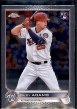2022 Topps Chrome Sonic #103 Riley Adams