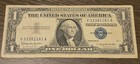 1957 B $1 Silver Certificate Banknote, Circulated, Uncertified V33381161A — photo 1