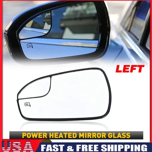 Left Side New Power Heated View Mirror Fit 2013-20 Glass Fusion Ford DS7Z17K707F