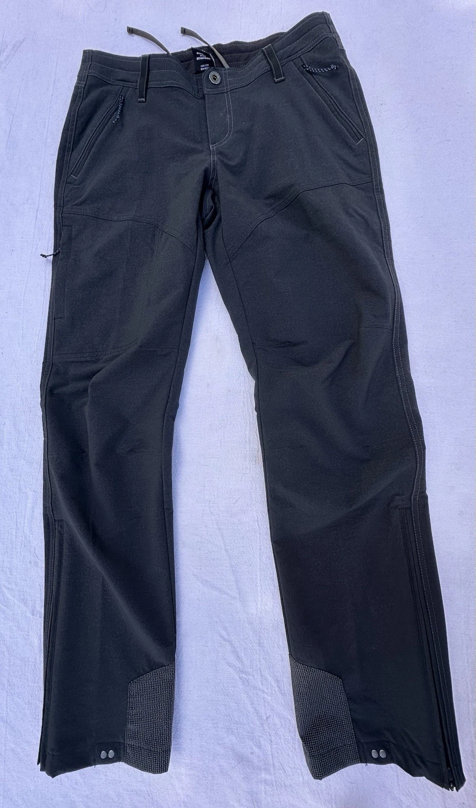 Kuhl KLASH? Soft Shell Pants Womens 10 Reg Gotham Gray? Hiking Water Res. MINT!!
