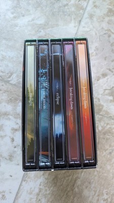 *LKNEW**FREE SHIPPING* Twilight Saga 5 Films 4K UHD + Blu Ray Steelbook Best Buy