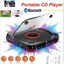 Portable CD Player Personal CD Players with Bluetooth for Home Rechargeable