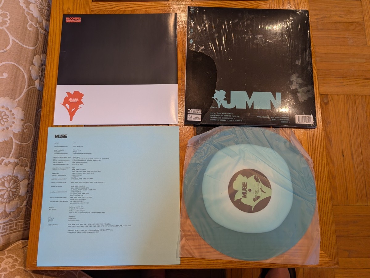 Jimin ( Bts ) Muse [Blue Vinyl LP] +