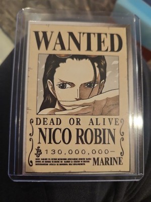 2022 ONE PIECE Epic Journey Panini Card 131 Nico Robin Wanted TCG