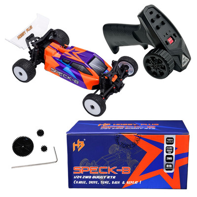 Hobbyplus Speck B 1/24 2Wd Mini Rc Car - Rtr Rc Buggy Mini Racing Buggy