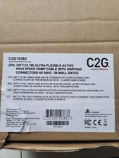 NEW C2G 10383 Ultra Flexible Active High Speed HDMI Cable 4K 60Hz G68 