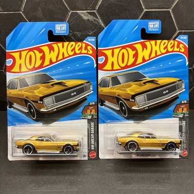 2026 Hot Wheels Lot Of (2) '67 Camaro Gold New 1/64 Dream Garage