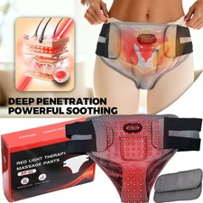 660nm Red Light Therapy Pants Vibration Massage Heating Heal Women with 162 LEDs