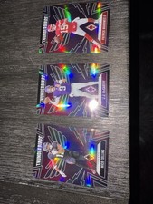 Panini Thunderbirds 2024 NFL 3 Card Lot Mahomes II McCarthy Collins Football