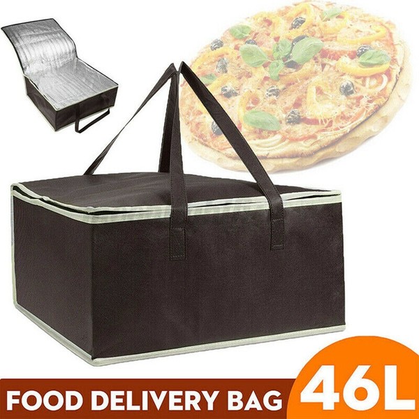 Kit de bolsa térmica fría calentador impermeable para camping bolsa aislada entrega pizza comida pizza