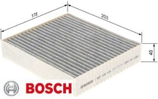 BOSCH 1987432434 Filter für Innenraumluft Innenraumfilter Filter 