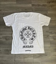Chrome Hearts Miami Horseshoe Pocket T-Shirt White Size L