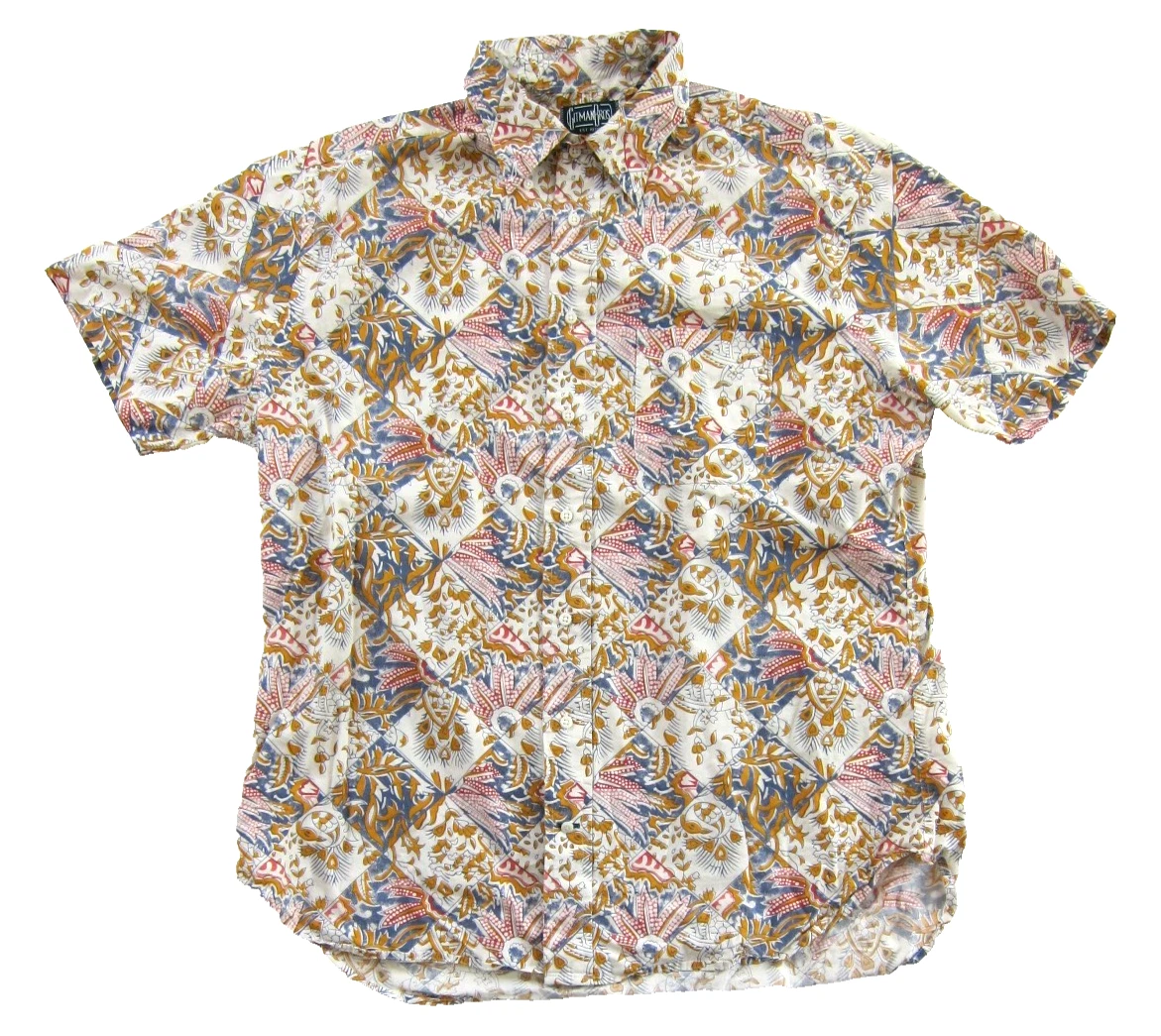 Gitman Bros. Short Sleeve Casual Button-Down Shirts for Men for