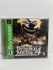 Twisted Metal 4 - Greatest Hits (Sony PlayStation 1, 2000) CIB Tested