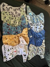 10 Glovia Cloth Diaper Shells Need Elastic Replaced Adjustable Baby