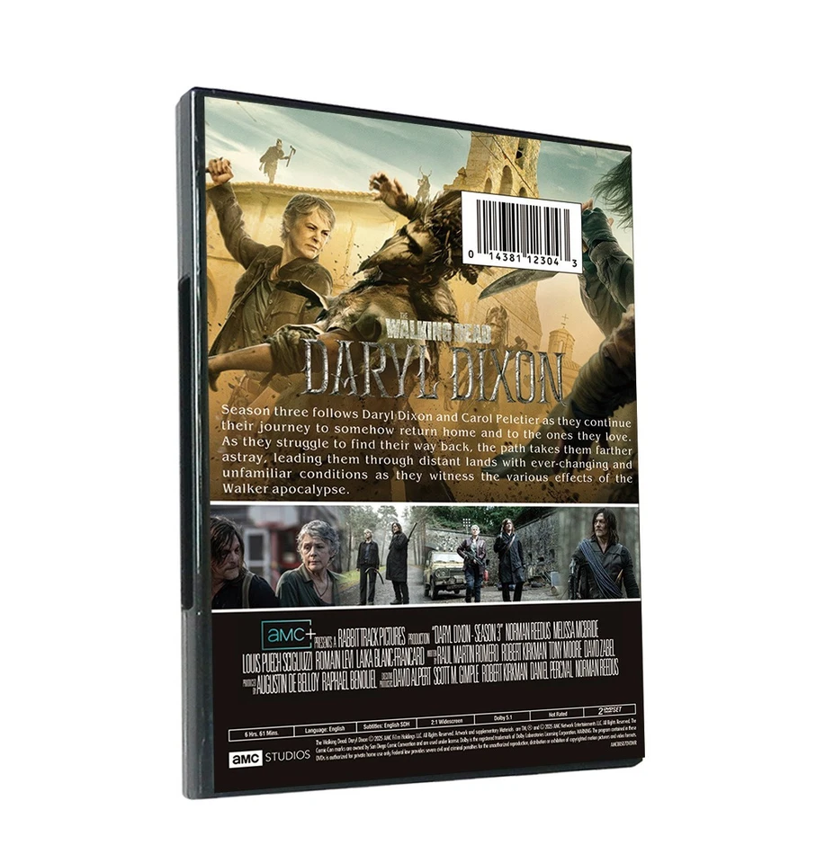 The Walking Dead Daryl Dixon season 3 (2DVD ) - Immagine 2 di 2
