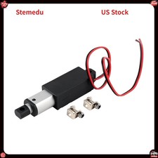 Electric Linear Actuator 12V DC 100mm Stroke 70N IP54 Robot Automation US Stock