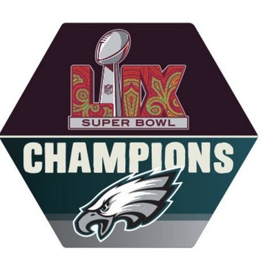 2024 2025 Super Bowl LIX Champions Philadelphia Eagles Pin V1 | eBay