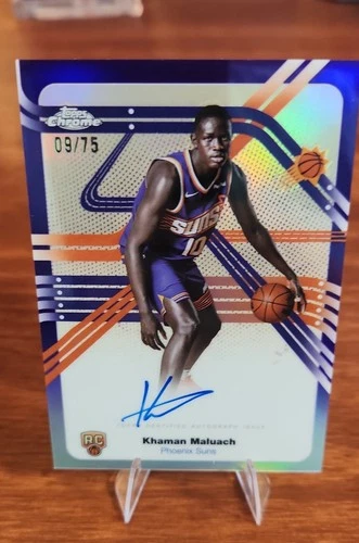 2025 Topps Chrome Khaman Maluach Next Stop Signatures (RAW)
