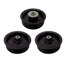 3 Flat Idler Pulley Kit For 54" Decks 2 196106 523196106, 1 196104 532196104
