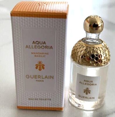 Guerlain Aqua Allegoria Mandarine Basilic eau de toilette mini 0.25 oz 7.5ml NEW